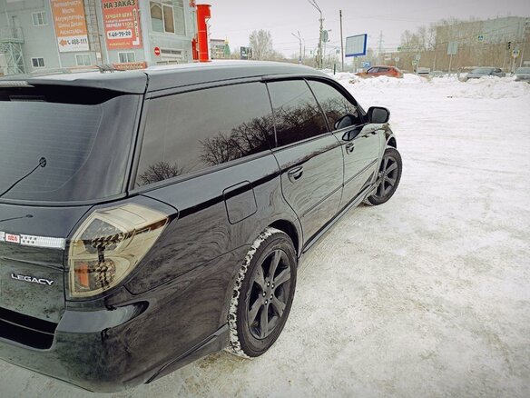2007 Subaru Legacy IV Рестайлинг, чёрный, 900000 рублей - вид 13