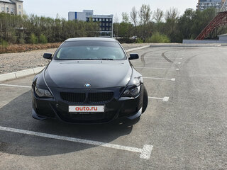 2005 BMW 6 серии 650i II (E63/E64), чёрный, 795000 рублей, вид 5