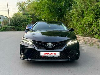 2018 Toyota Camry US Market VIII (XV70), чёрный, 2150000 рублей, вид 3