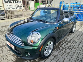 2011 Mini Cabrio Cooper II Рестайлинг, зелёный, 1450000 рублей, вид 1