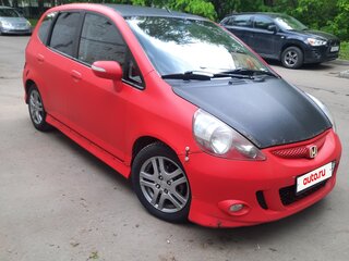 2007 Honda Jazz I Рестайлинг, красный, 550000 рублей, вид 5
