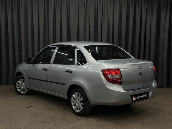 2013 Lada (ВАЗ) Granta I, серебристый - вид 3