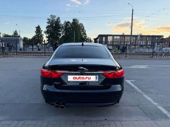 2016 Jaguar XF II, чёрный, 1950000 рублей - вид 6