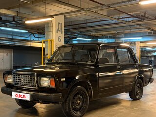 2005 Lada (ВАЗ) 2107, чёрный, 155000 рублей, вид 1