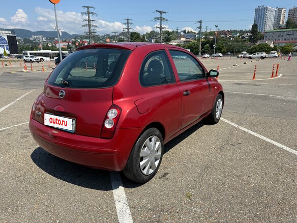 2005 Nissan Micra III (K12), красный, 165000 рублей - вид 6