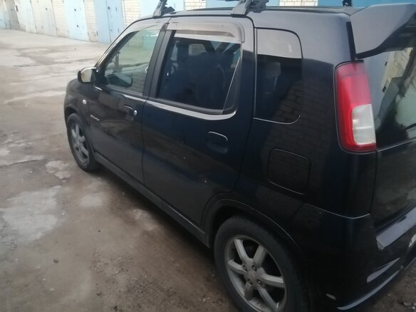 2009 Suzuki Kei, чёрный - вид 2