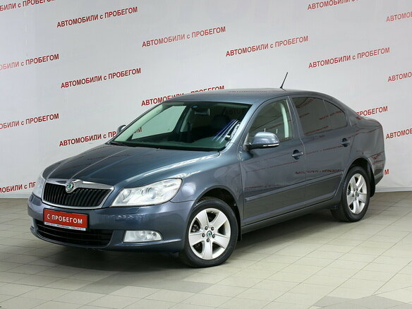 2011 Skoda Octavia II (A5) Рестайлинг, серый