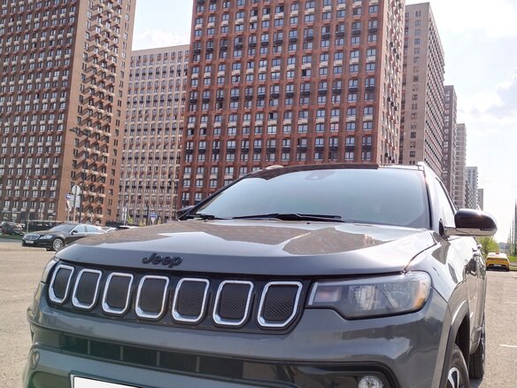 2022 Jeep Compass II Рестайлинг, серый, 3399000 рублей - вид 7