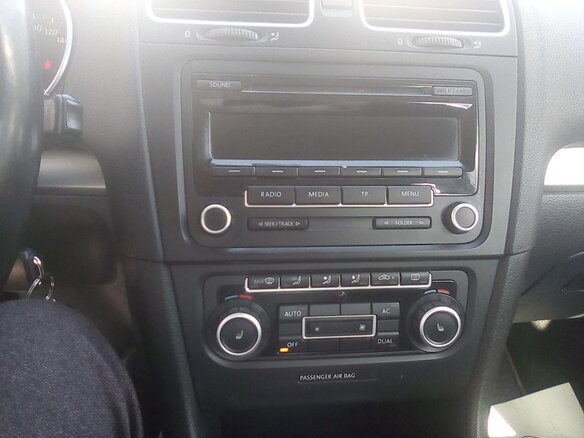 2010 Volkswagen Golf VI, синий - вид 14