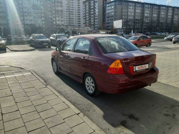 2006 Suzuki Liana I Рестайлинг, пурпурный - вид 2
