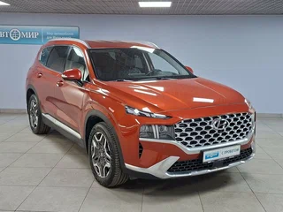 2021 Hyundai Santa Fe IV Рестайлинг, оранжевый, 3389000 рублей, вид 3