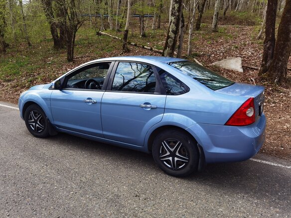 2008 Ford Focus II Рестайлинг, голубой, 890000 рублей - вид 15