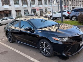2018 Toyota Camry VIII (XV70), чёрный, 1659000 рублей, вид 5