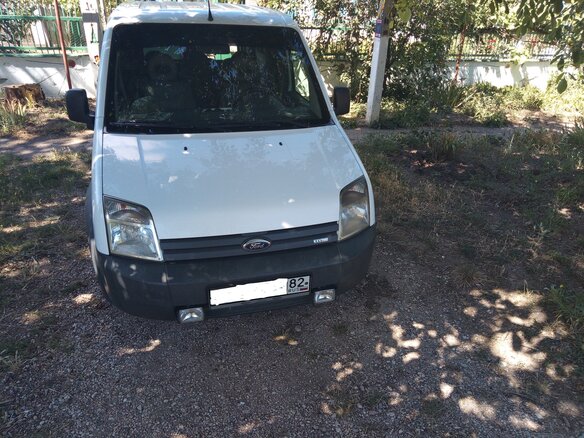 2007 Ford Transit Connect, белый - вид 1
