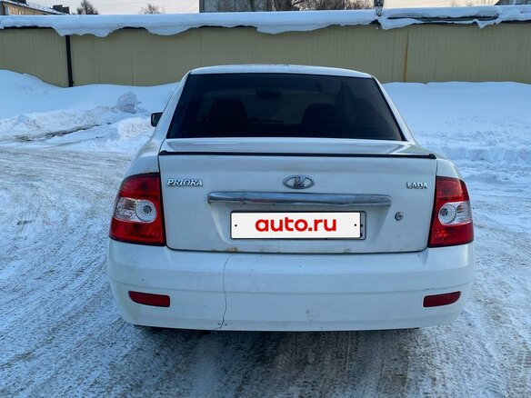 2010 Lada (ВАЗ) Priora I, белый, 190000 рублей - вид 12