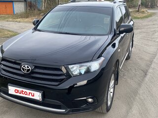 2013 Toyota Highlander II (XU40) Рестайлинг, чёрный, 2500000 рублей, вид 4