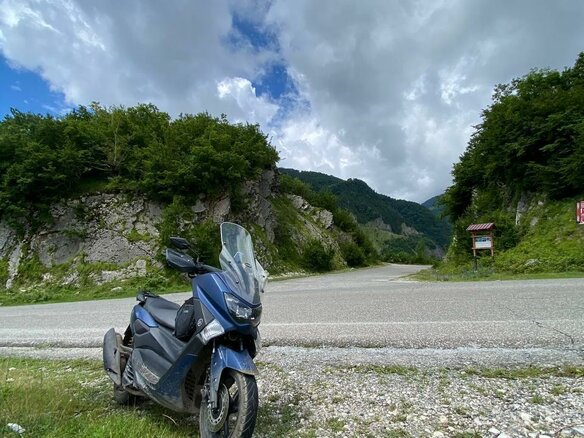 2020 Yamaha NMAX, синий, 390000 рублей - вид 5