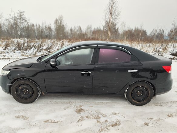 2010 Kia Forte I, чёрный, 450000 рублей - вид 3