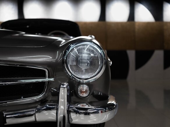 1958 Mercedes-Benz 190 SL R121, серый - вид 7
