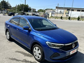 2021 Volkswagen Polo VI, синий, 1920000 рублей, вид 3