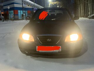 2005 Hyundai Elantra III (XD2) Рестайлинг, синий, 250000 рублей, вид 2