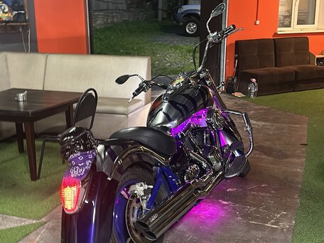2005 Kawasaki VN2000 Vulcan, фиолетовый, 1100000 рублей, вид 3