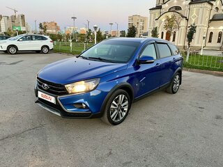 2020 Lada (ВАЗ) Vesta SW I, синий, 1050000 рублей, вид 1