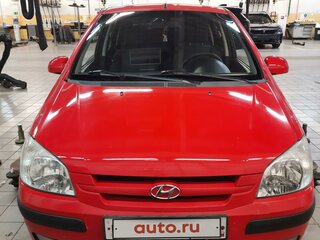 2005 Hyundai Getz I, красный, 460000 рублей, вид 1