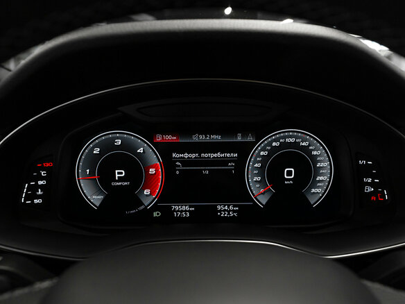 2021 Audi Q7 45 TDI II (4M) Рестайлинг, серый, 6700000 рублей - вид 10