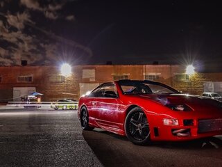 1996 Nissan Fairlady Z IV (Z32), красный, 1750000 рублей, вид 1