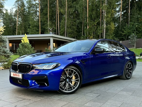 2020 BMW M5 Competition VI (F90) Рестайлинг, синий