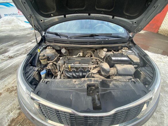 2013 Kia Rio III, серый, 900000 рублей - вид 15
