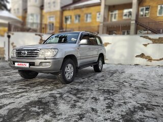 2007 Toyota Land Cruiser 100 Series Рестайлинг 2, серебристый, 2750000 рублей, вид 2