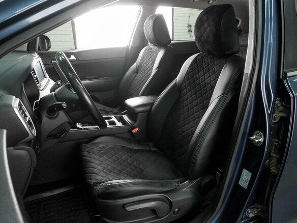 2020 Kia Sportage IV Рестайлинг, синий - вид 9