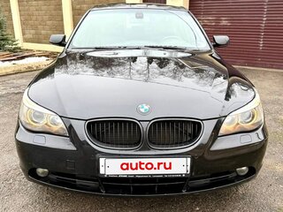 2006 BMW 5 серии 525xi V (E60/E61), чёрный, 1150000 рублей, вид 3