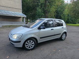 2004 Hyundai Getz I, серебристый, 750000 рублей, вид 5