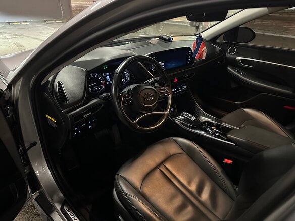 2019 Hyundai Sonata VIII (DN8), серый, 1950000 рублей - вид 8