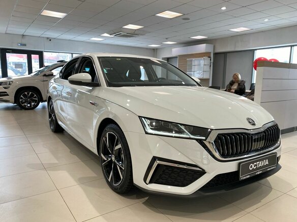 2024 Skoda Octavia IV (A8), белый - вид 5