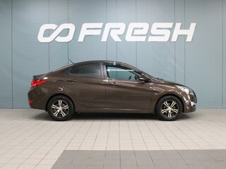 2016 Hyundai Solaris I Рестайлинг, коричневый, 1169000 рублей, вид 5