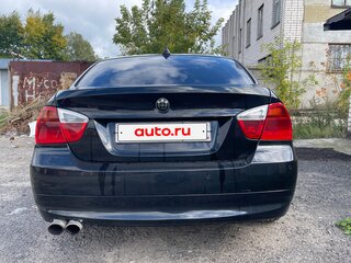 2008 BMW 3 серии 318i V (E90/E91/E92/E93), чёрный, 900000 рублей, вид 4