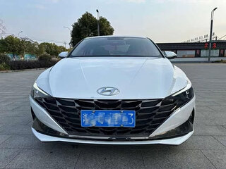 2022 Hyundai Elantra VII (CN7), белый, 1280000 рублей, вид 2