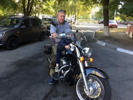 2001 Honda Shadow 400, чёрный, 475000 рублей, вид 1