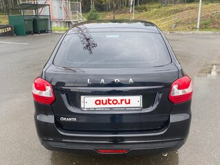 2024 Lada (ВАЗ) Granta I Рестайлинг, чёрный, 850000 рублей, вид 4