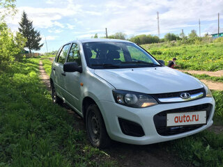 2014 Lada (ВАЗ) Kalina II, белый, 370000 рублей, вид 3