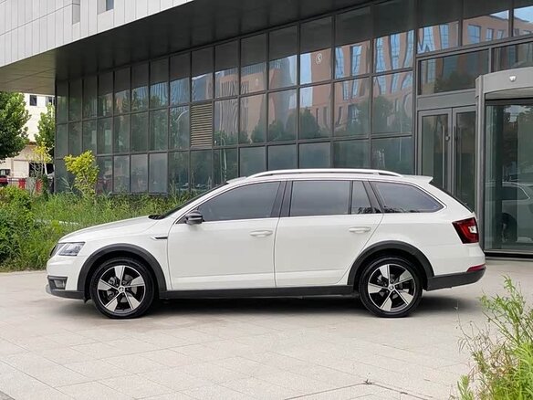 2019 Skoda Octavia III (A7) Рестайлинг, белый - вид 6