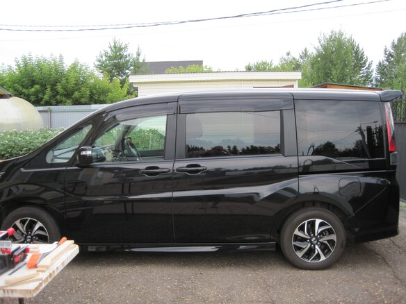 2018 Honda Stepwgn Spada V Рестайлинг, чёрный, 2400000 рублей - вид 3