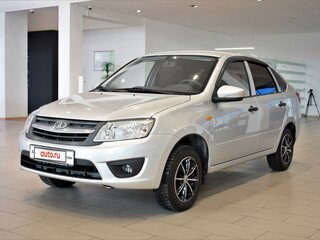 2015 Lada (ВАЗ) Granta I, серебристый, 590000 рублей, вид 1