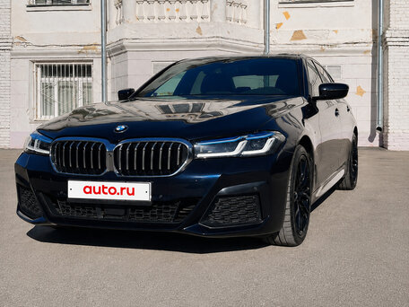 2020 BMW 5 серии 530d xDrive VII (G30/G31/G38) Рестайлинг, синий, 5190000 рублей, вид 2