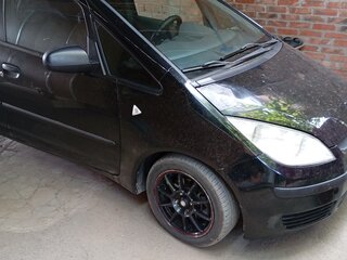 2007 Mitsubishi Colt VI (Z20/Z30), чёрный, 380000 рублей, вид 1