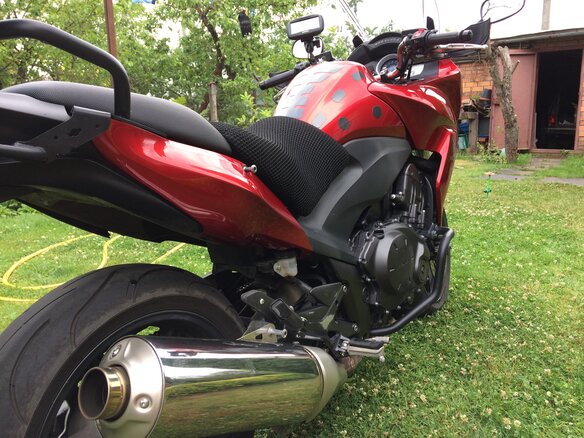 2011 Honda CBF 1000, красный - вид 8